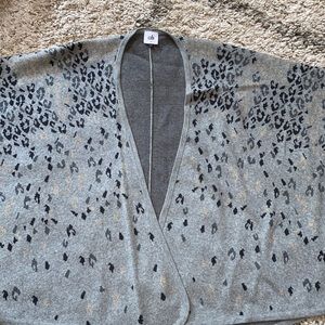 Leopard Print Cape